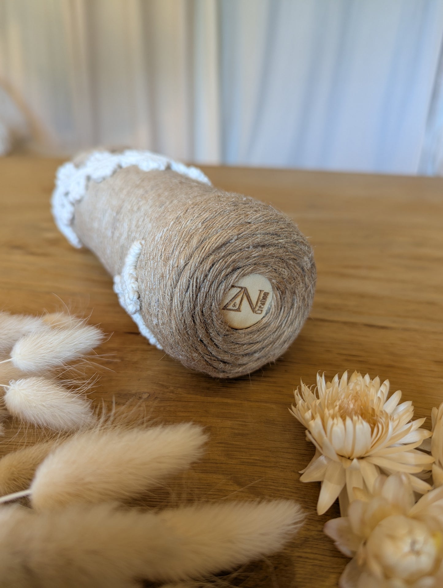 Vase Alya jute et macramé