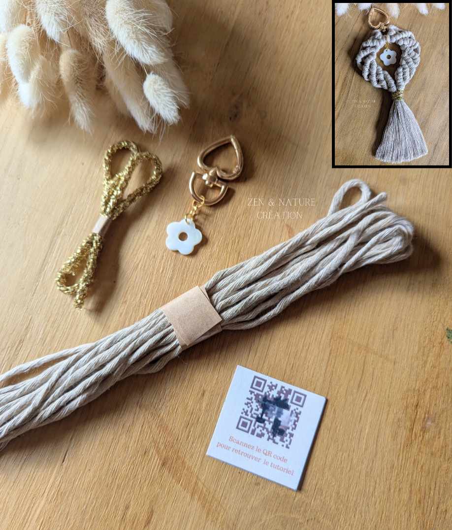 Coffret DIY L'art du macramé "Le duo créatif"