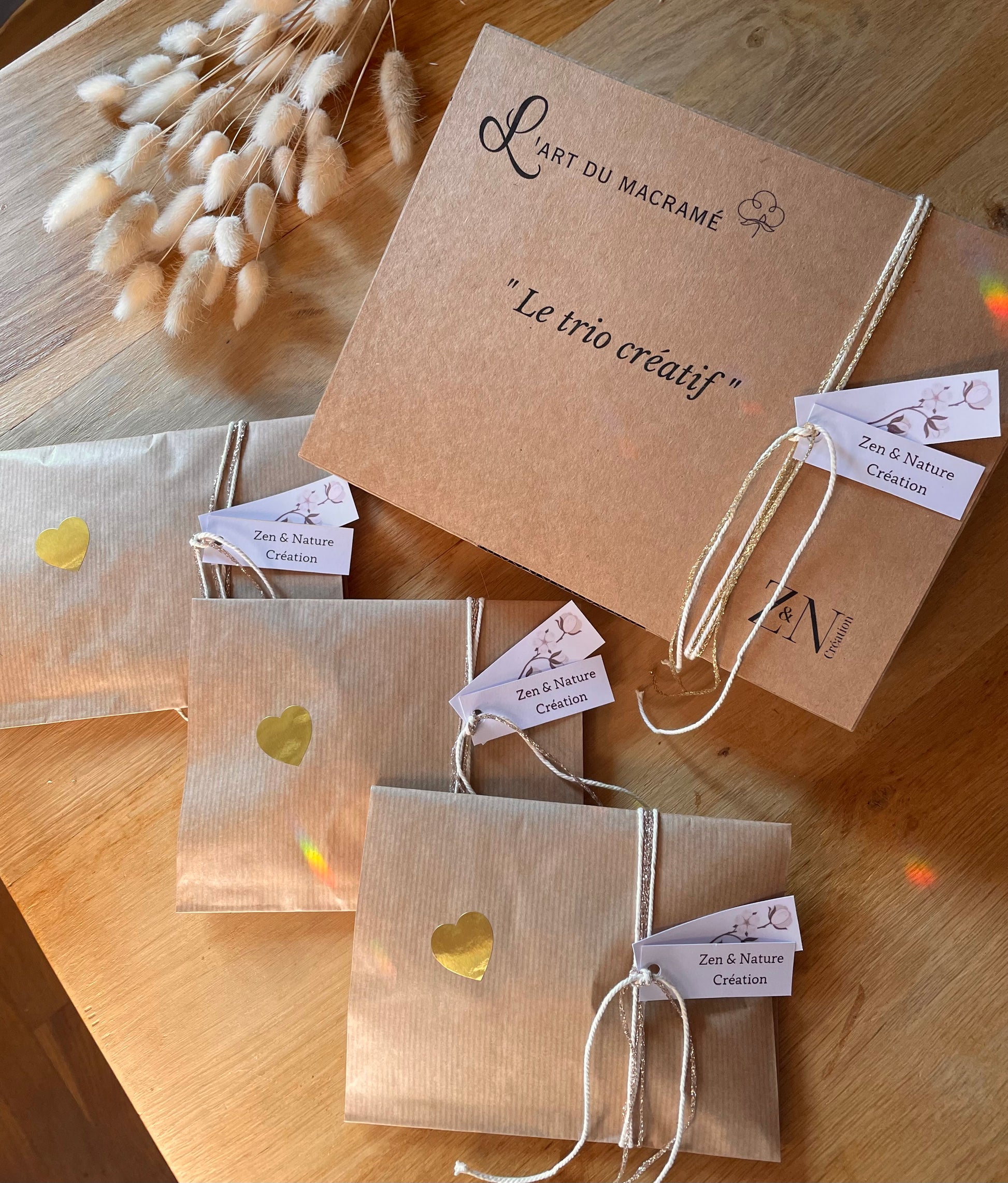 Coffret de kit DIY macramé 