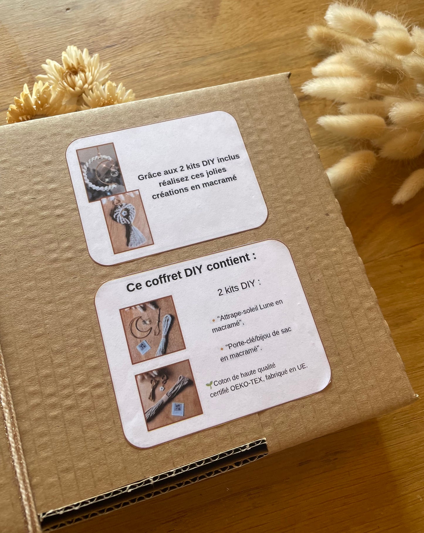 Coffret DIY L'art du macramé "Le duo créatif"