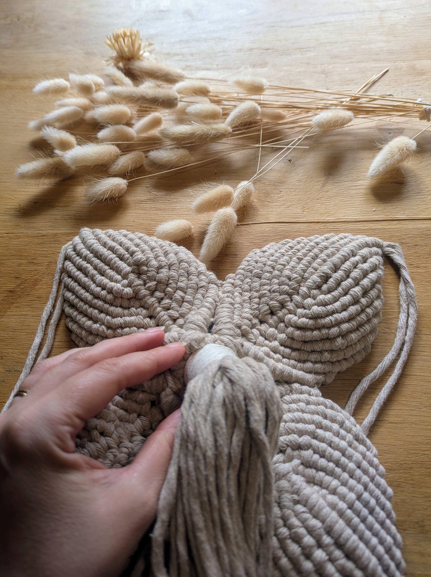 Suspension pour plante en macramé Illyana